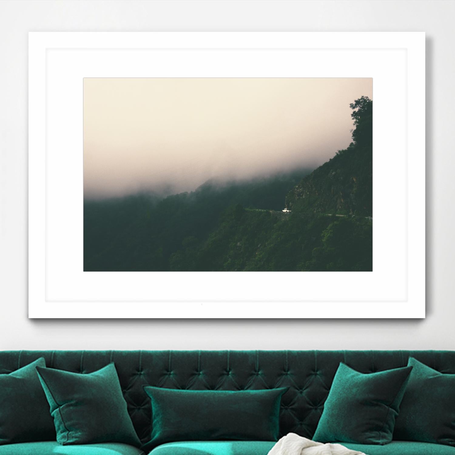 On the edge by Pexels on GIANT ART - white landscape