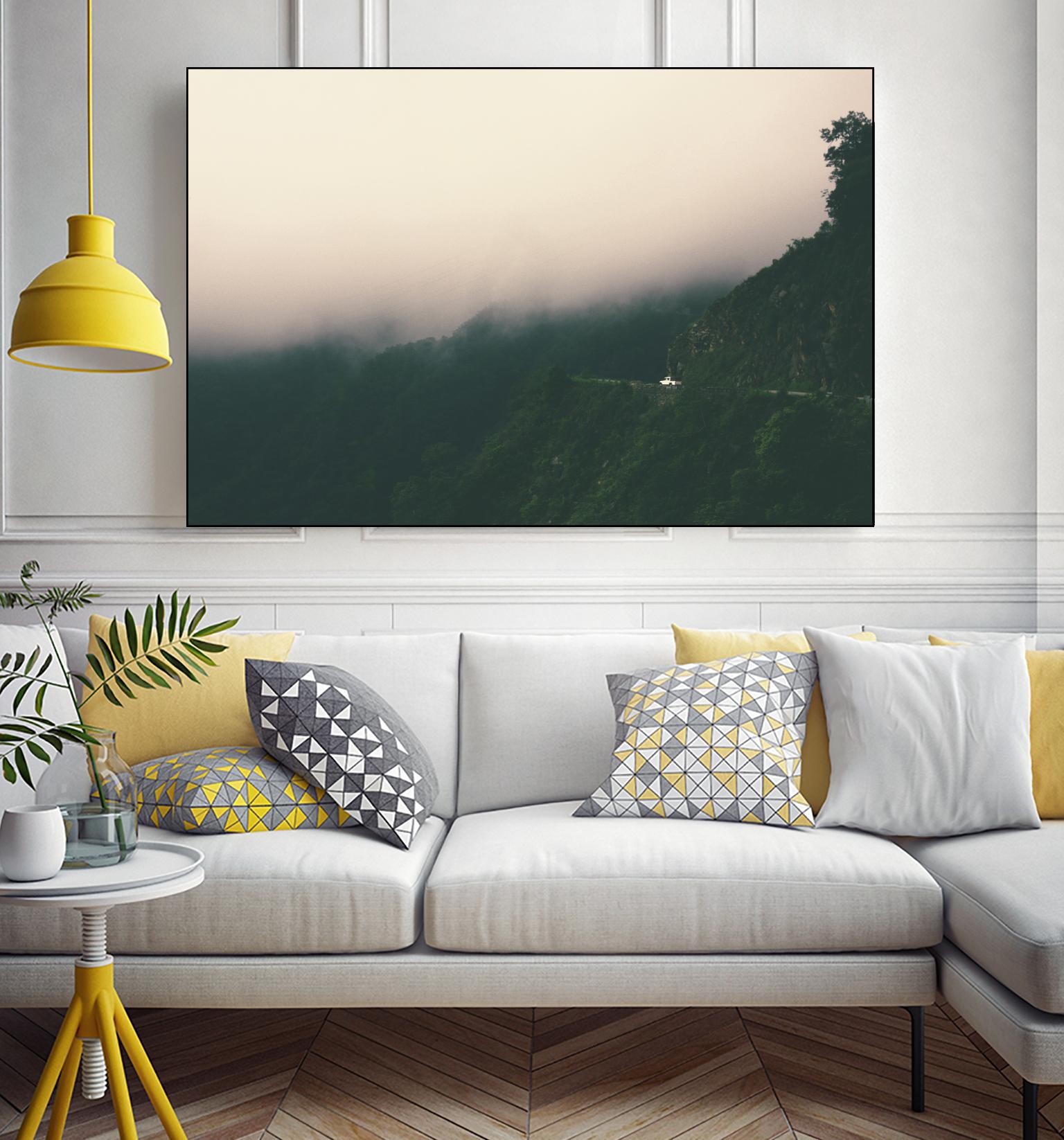 On the edge by Pexels on GIANT ART - white landscape