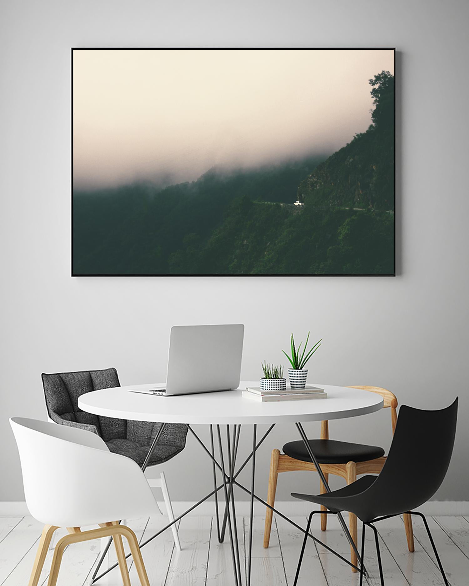 On the edge by Pexels on GIANT ART - white landscape