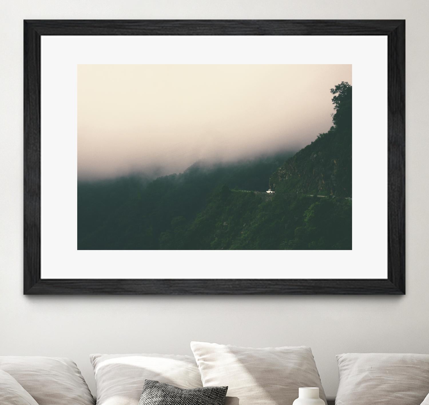 On the edge by Pexels on GIANT ART - white landscape