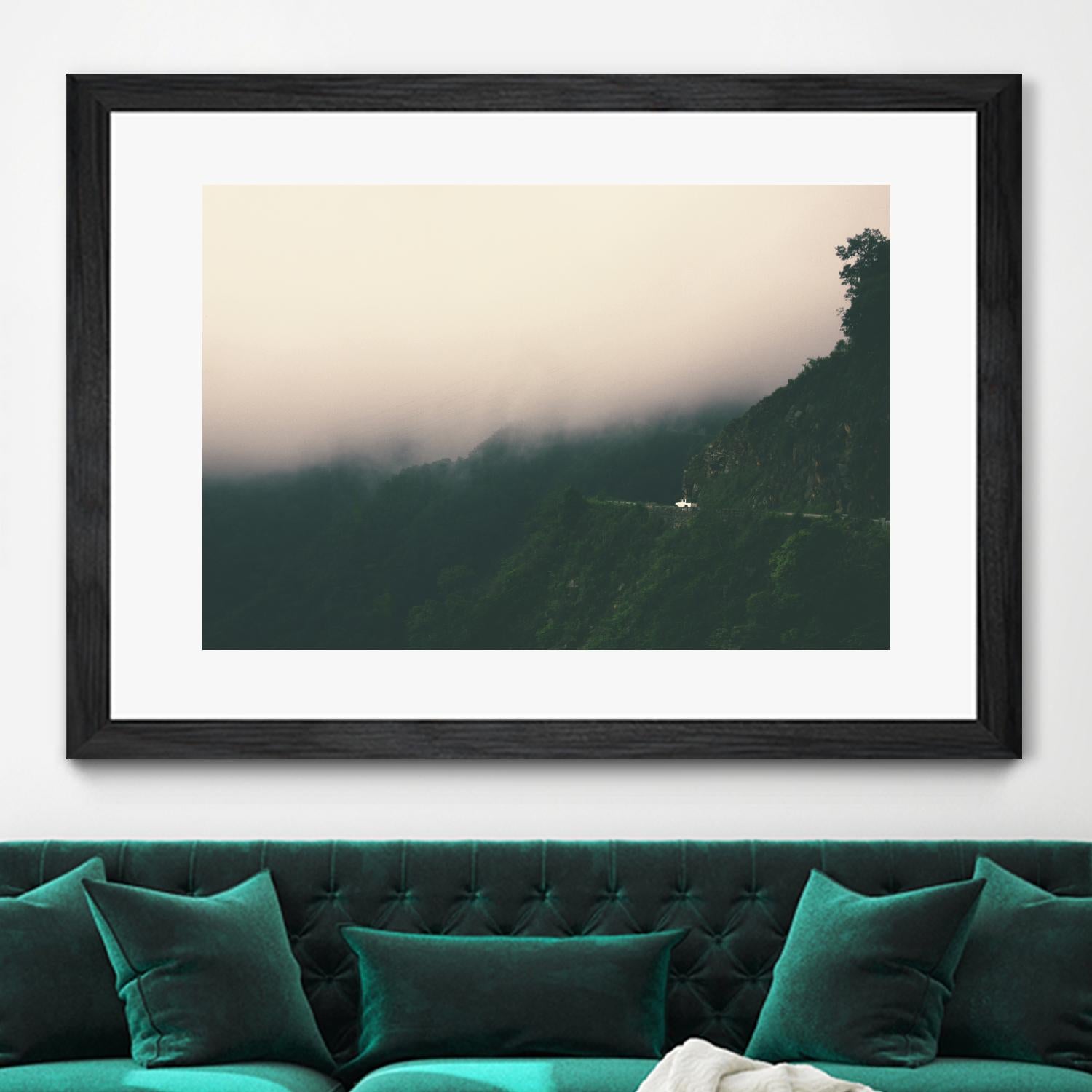 On the edge by Pexels on GIANT ART - white landscape