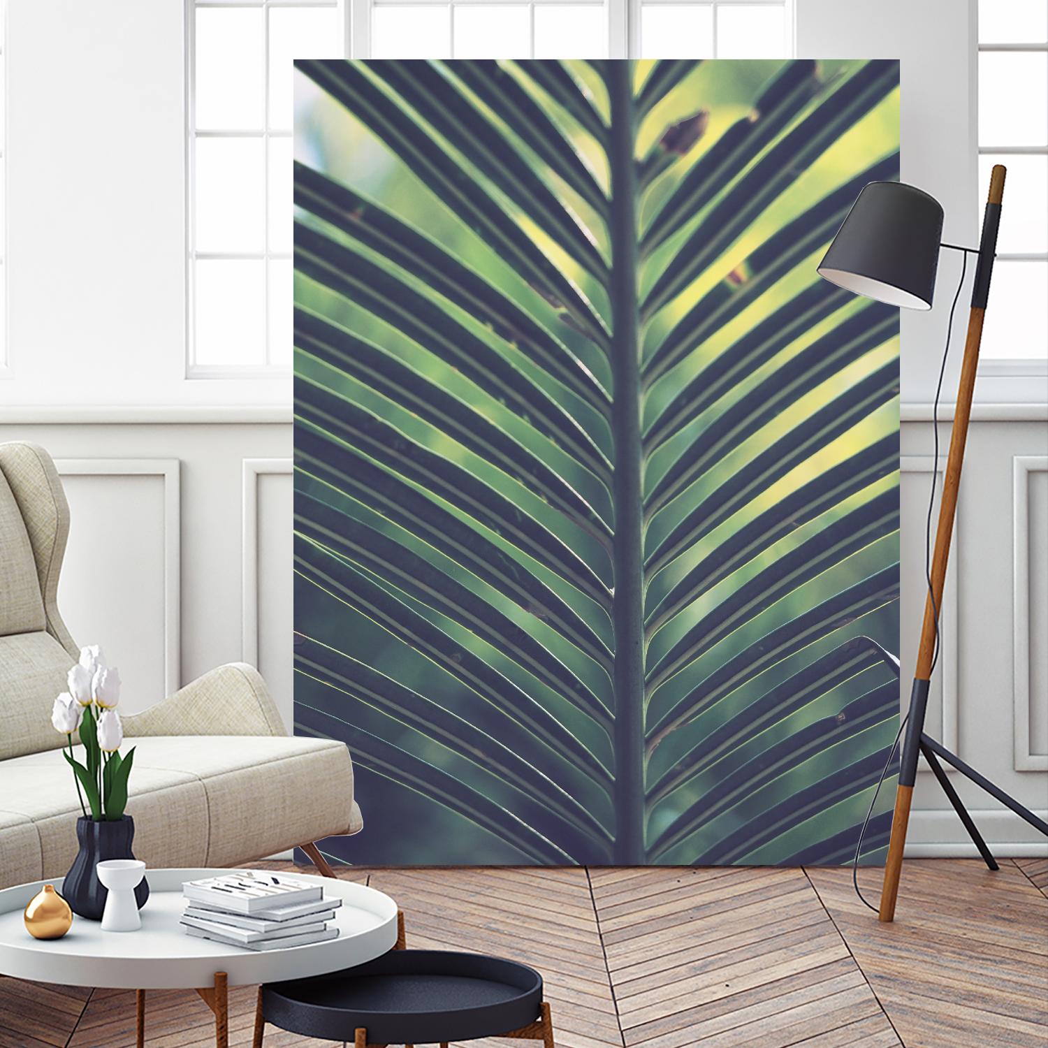 Leaf by Pexels on GIANT ART - yellow tropical