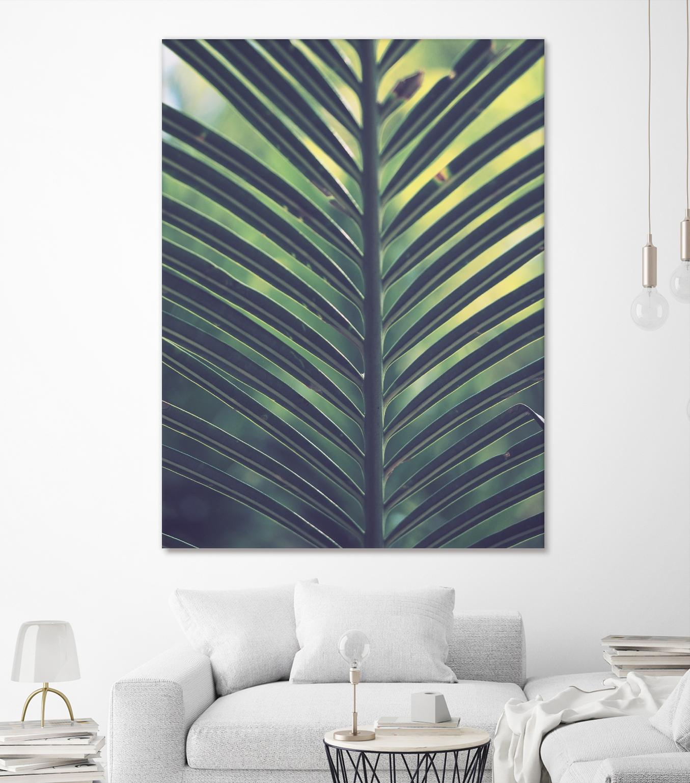 Leaf by Pexels on GIANT ART - yellow tropical