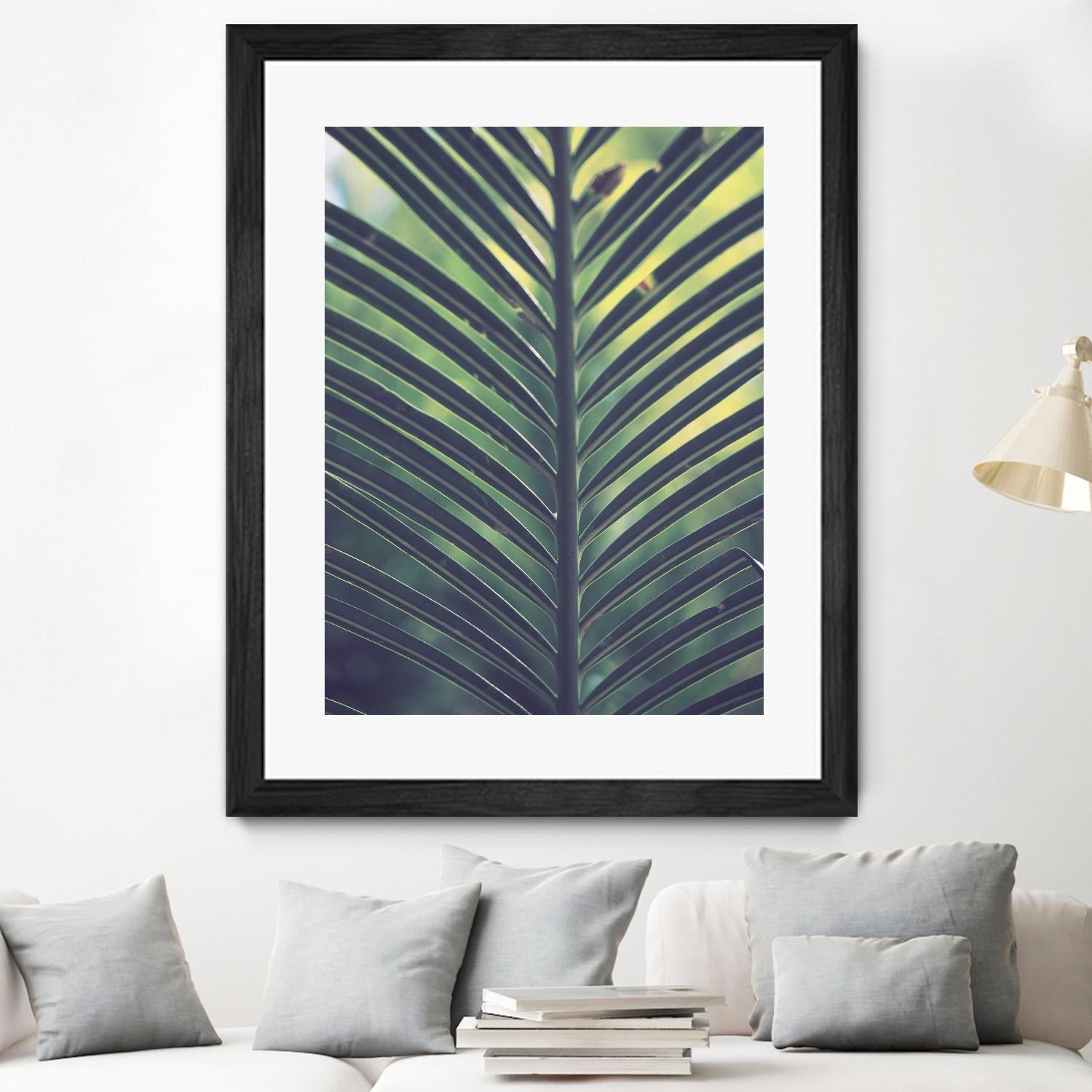 Leaf by Pexels on GIANT ART - yellow tropical