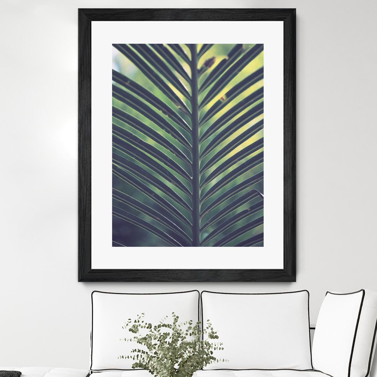 Leaf by Pexels on GIANT ART - yellow tropical