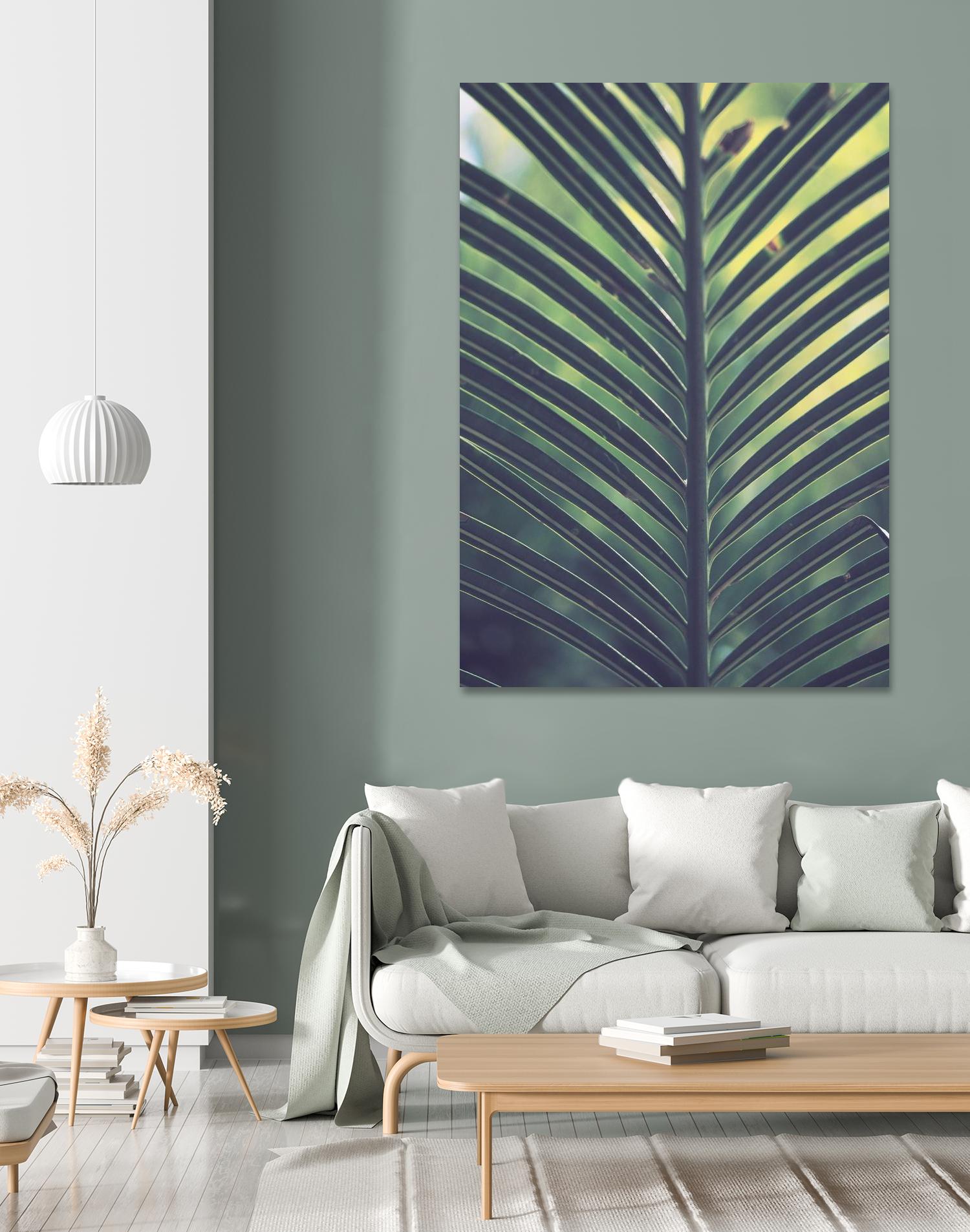 Leaf by Pexels on GIANT ART - yellow tropical