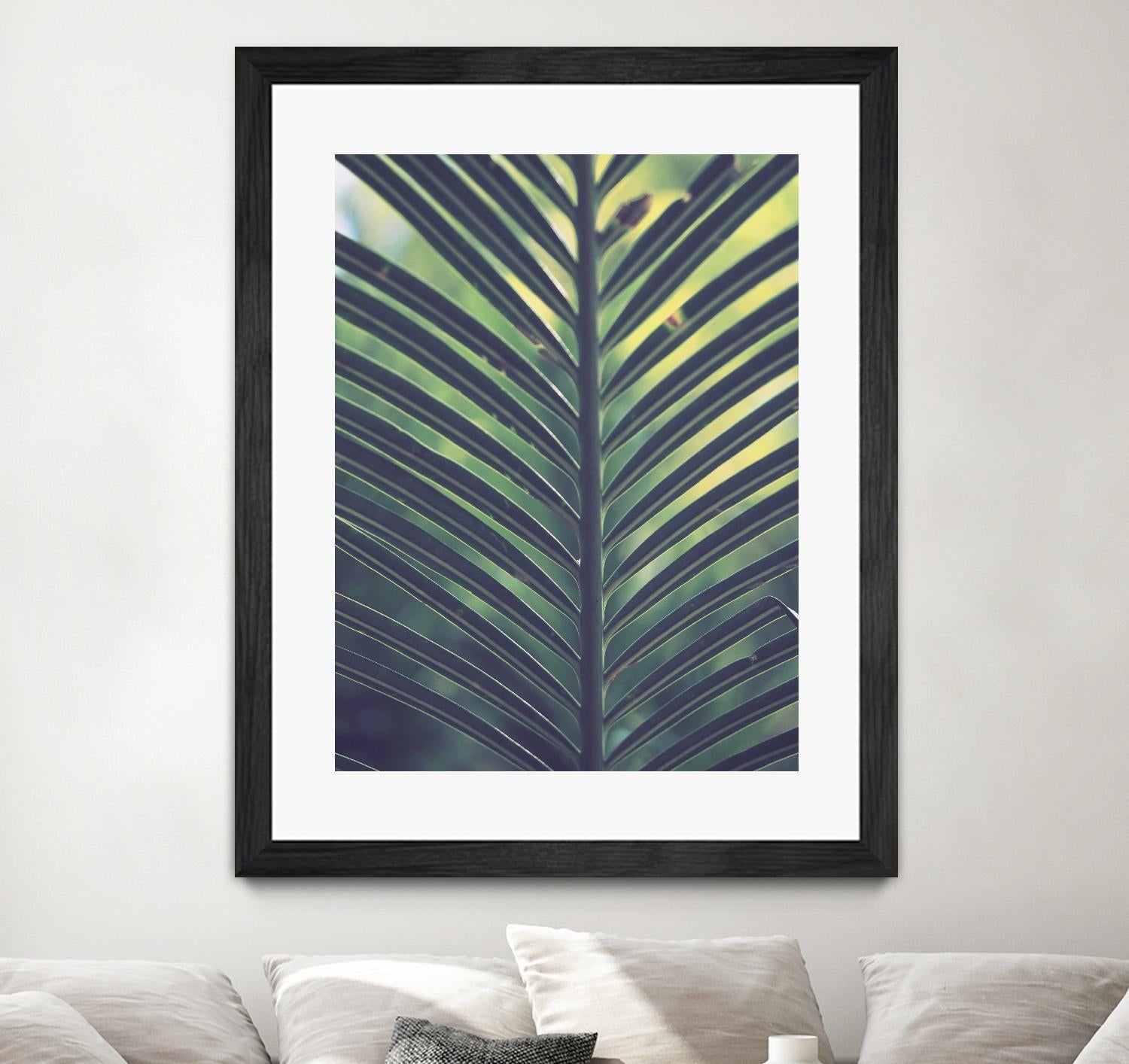Leaf by Pexels on GIANT ART - yellow tropical