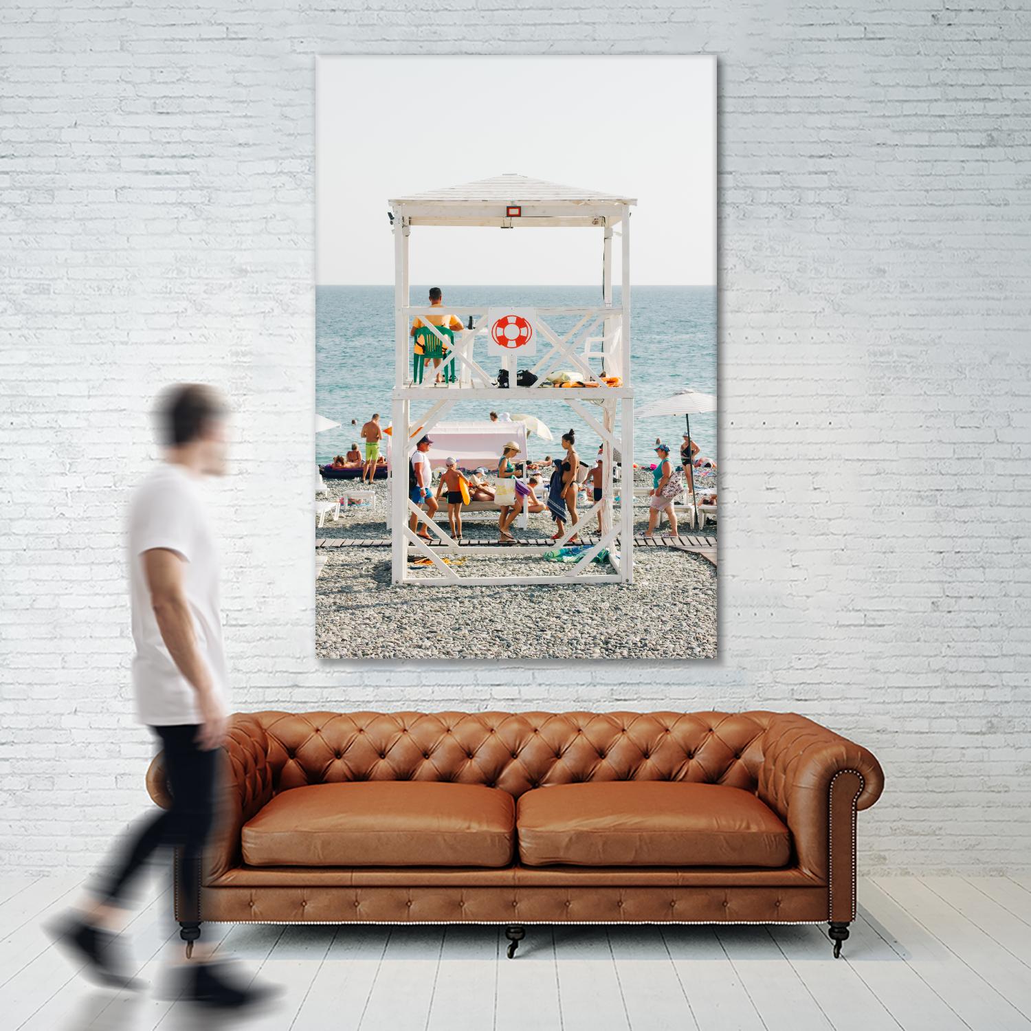 On duty by Pexels on GIANT ART - red sea scene