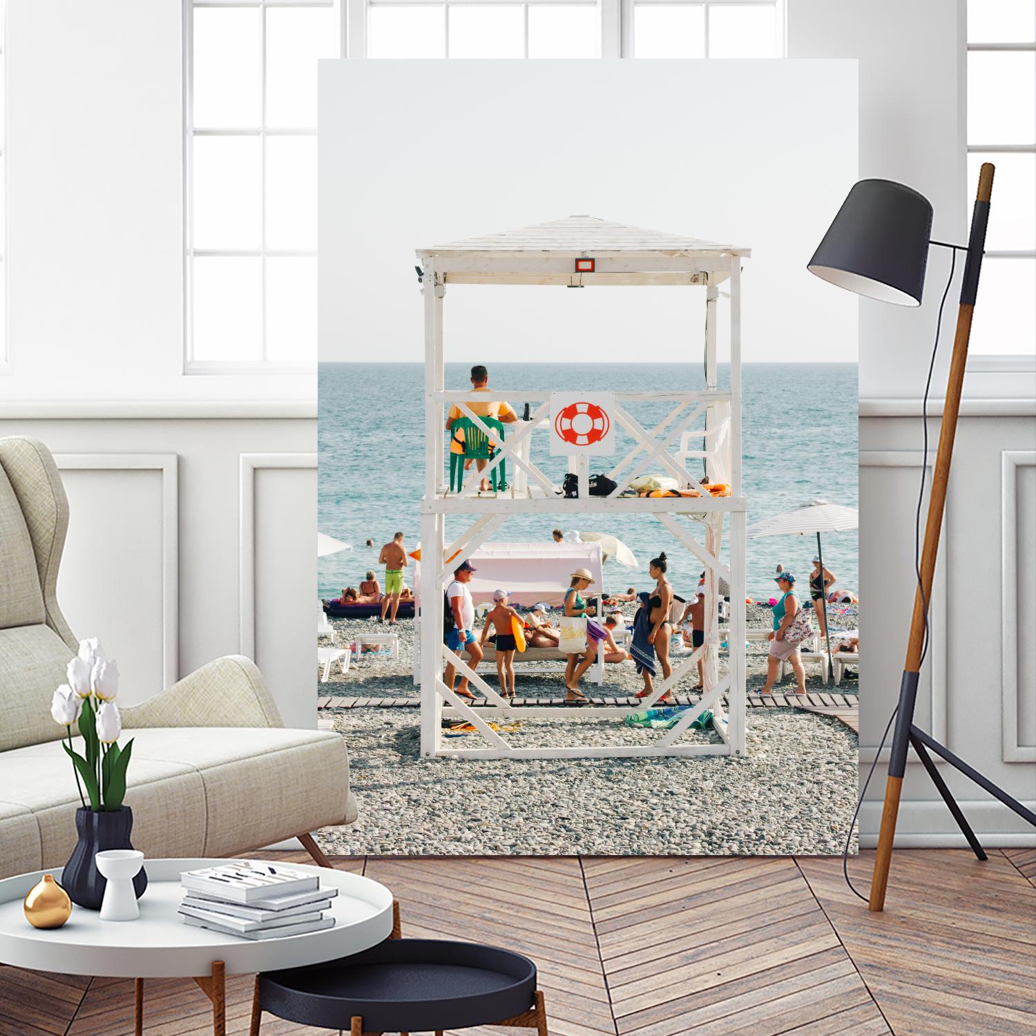 On duty by Pexels on GIANT ART - red sea scene