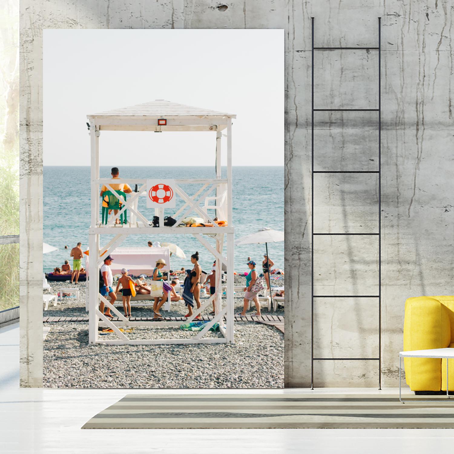 On duty by Pexels on GIANT ART - red sea scene