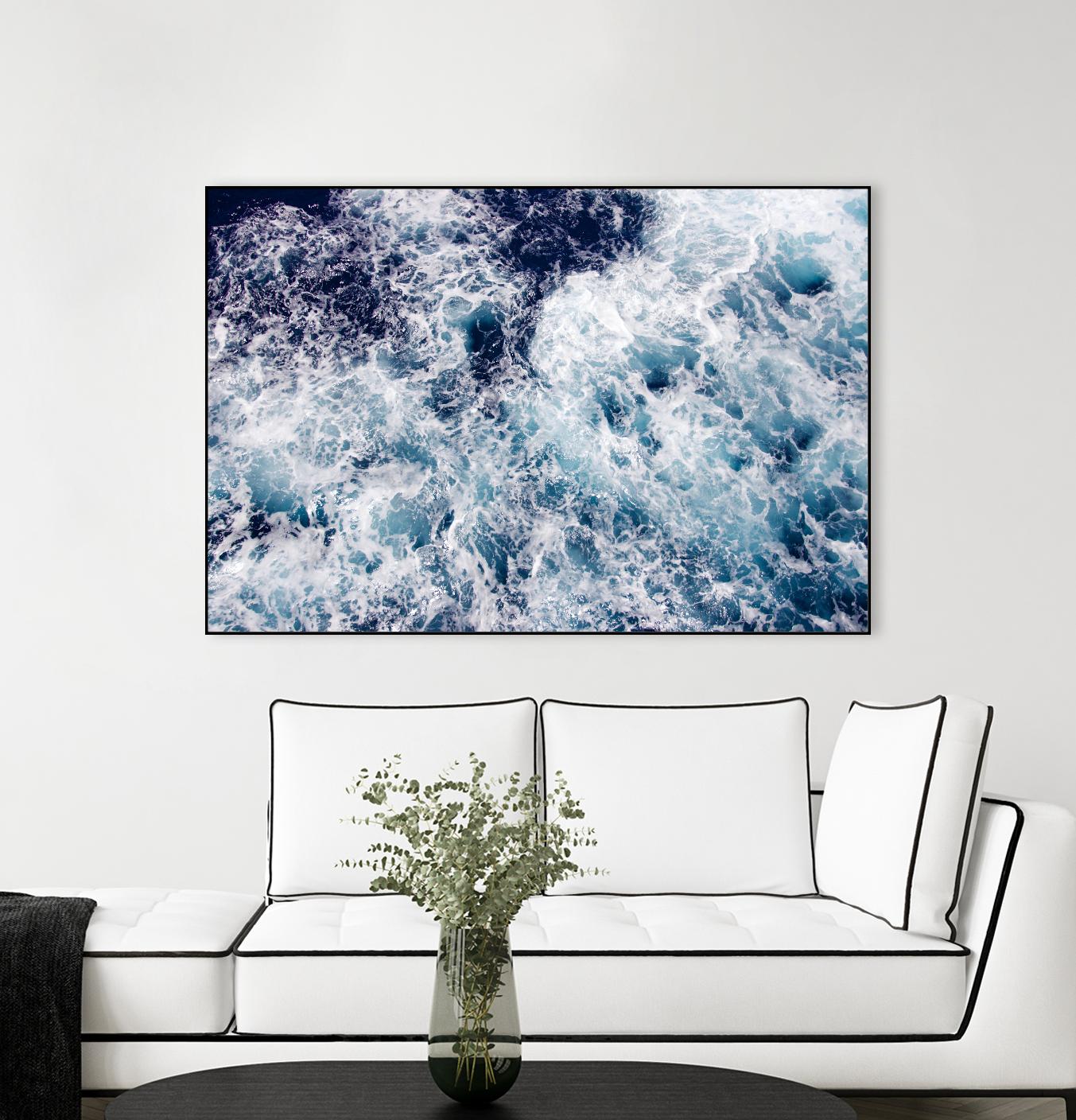 Swirl by Pexels on GIANT ART - white sea scene waves