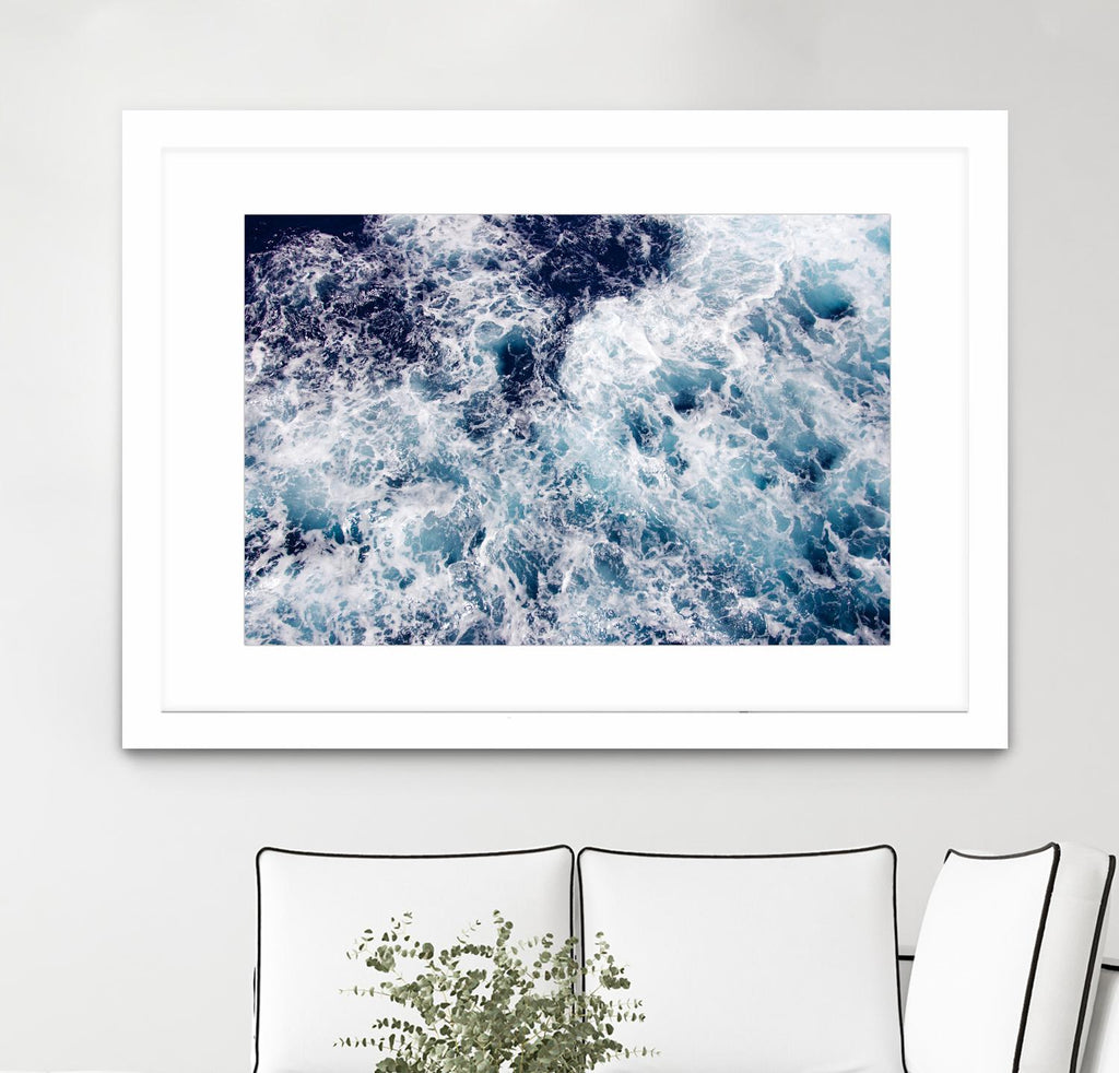 Swirl by Pexels on GIANT ART - white sea scene waves