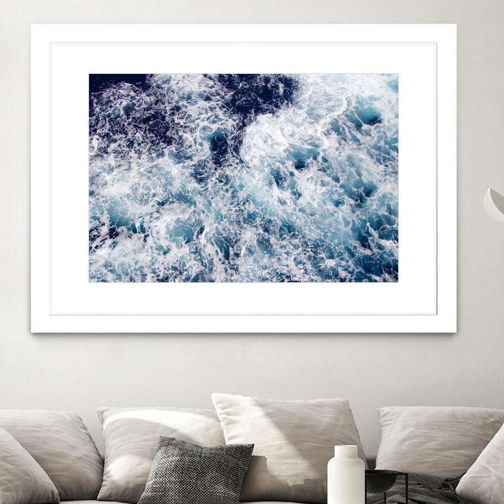 Swirl by Pexels on GIANT ART - white sea scene waves
