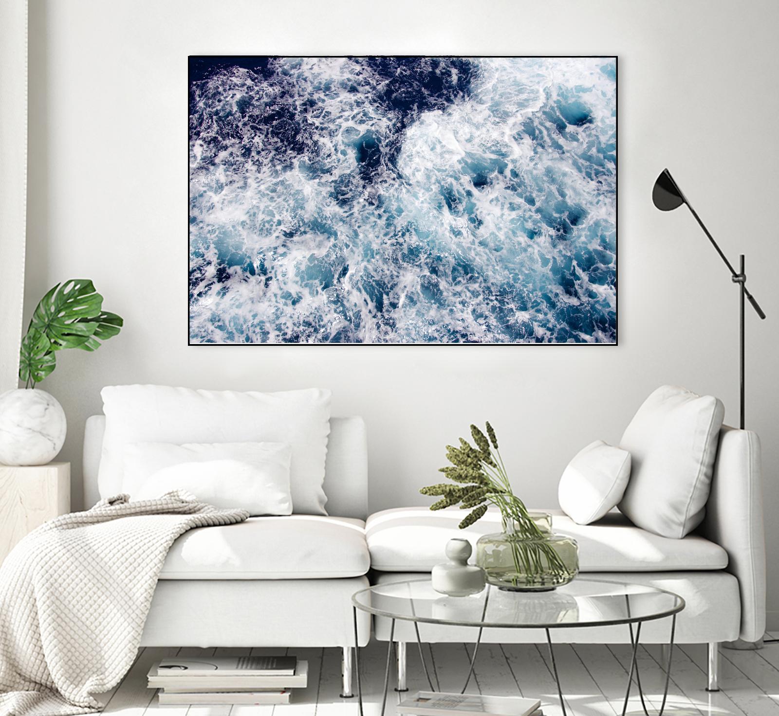 Swirl by Pexels on GIANT ART - white sea scene waves