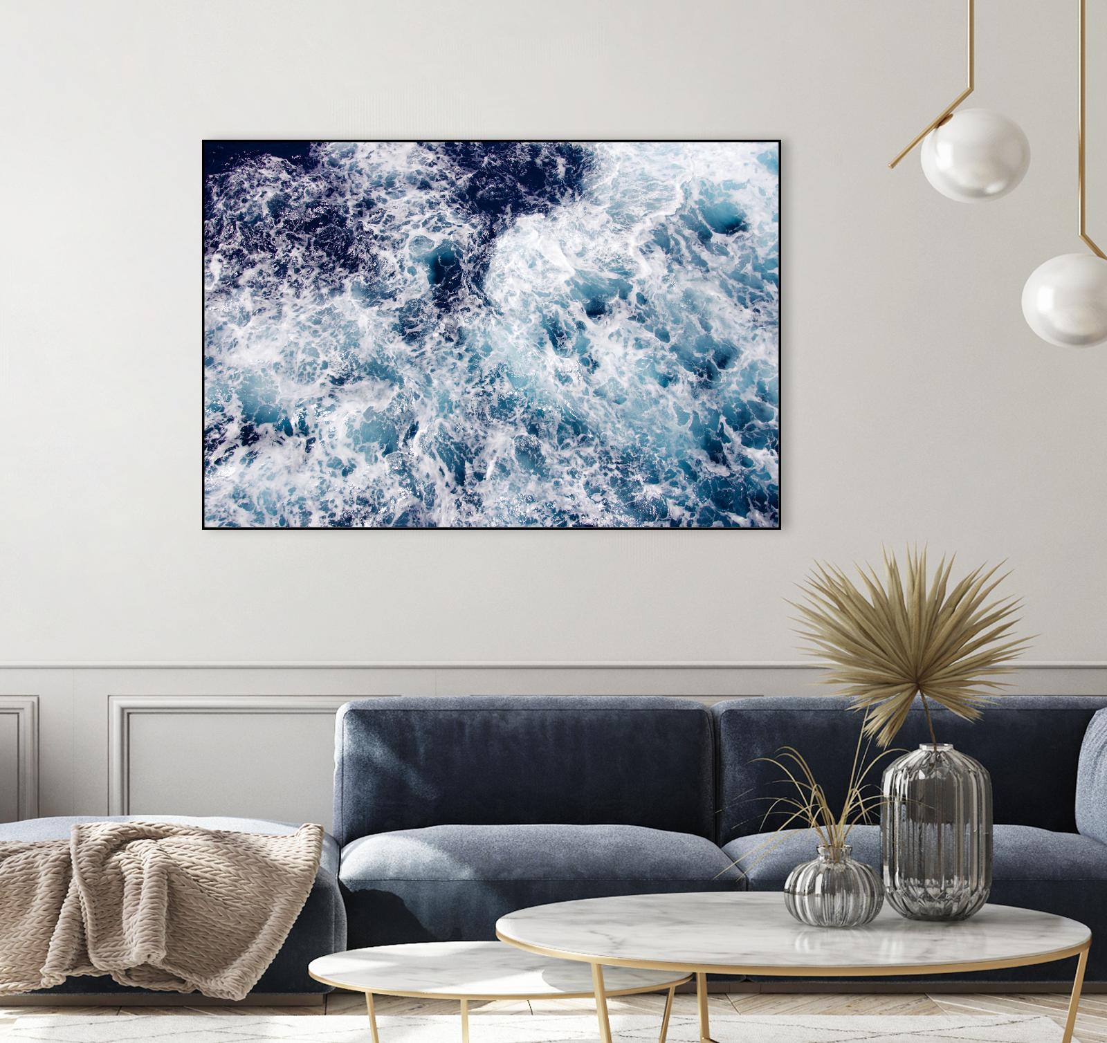 Swirl by Pexels on GIANT ART - white sea scene waves