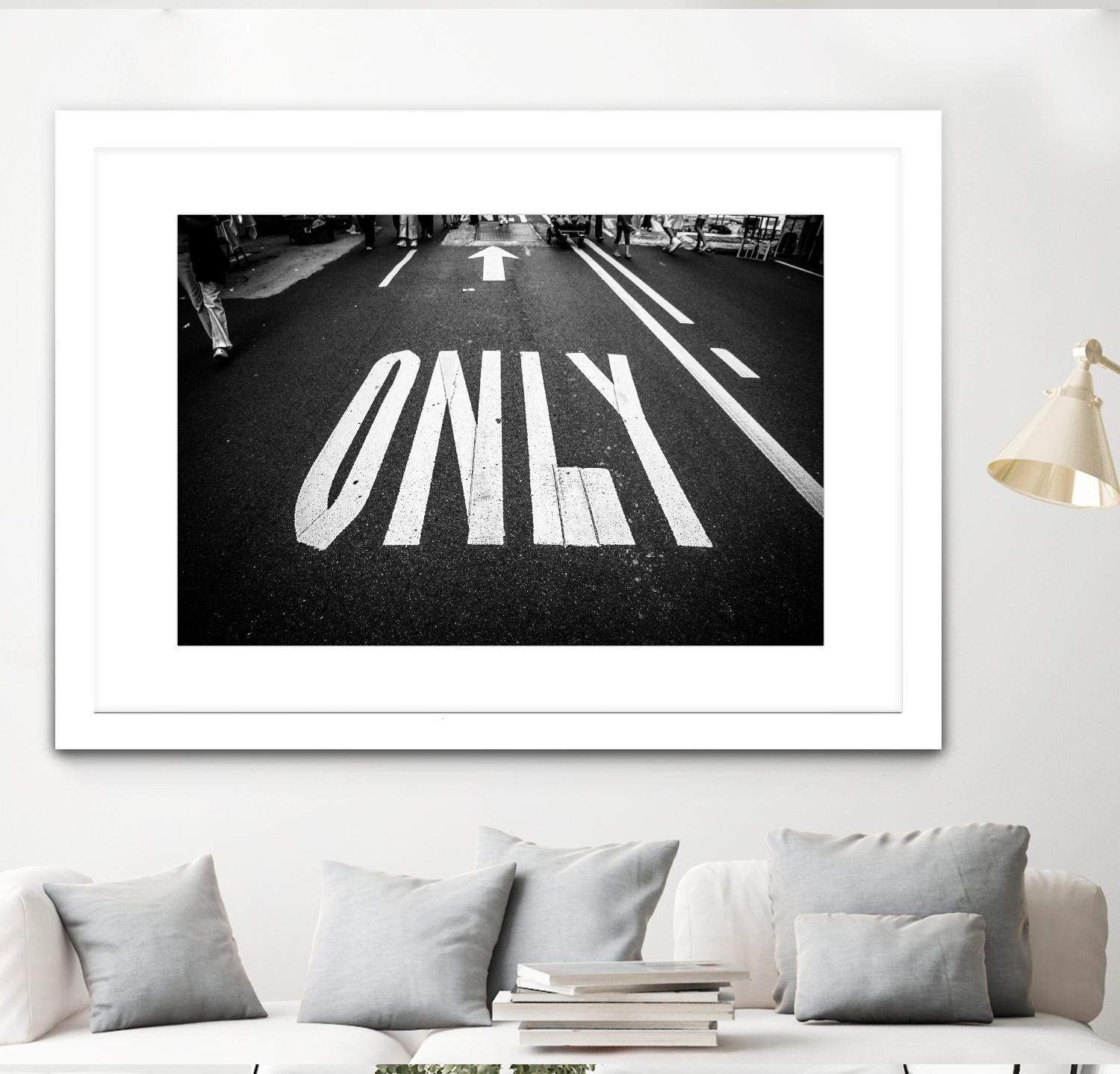 Only that way by Pexels on GIANT ART - white city scene