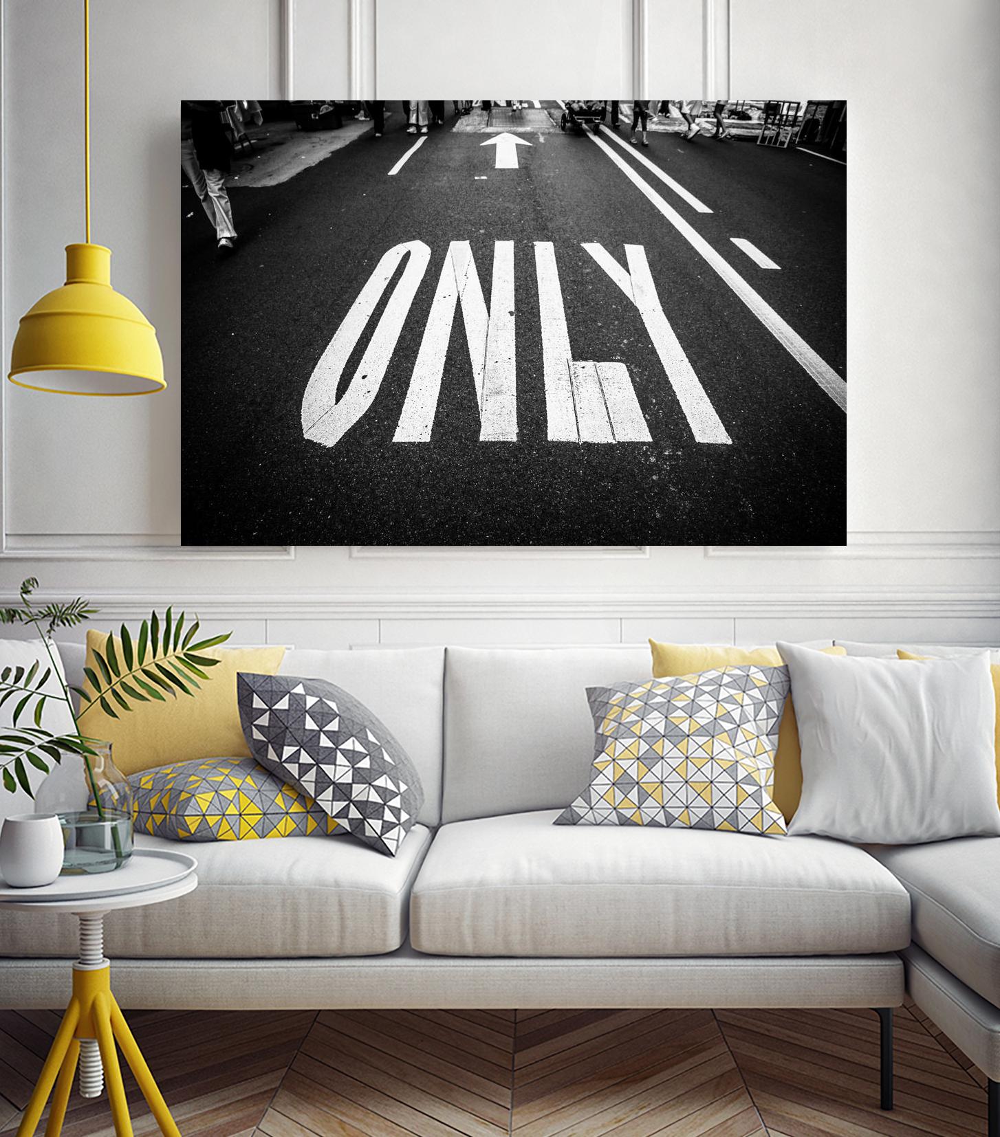 Only that way by Pexels on GIANT ART - white city scene