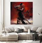 Tango Argentino II by Willem Haenraets on GIANT ART - black music - dance