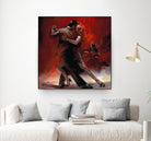Tango Argentino II by Willem Haenraets on GIANT ART - black music - dance