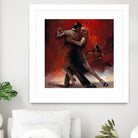 Tango Argentino II by Willem Haenraets on GIANT ART - black music - dance