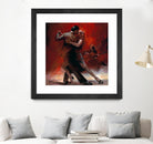 Tango Argentino II by Willem Haenraets on GIANT ART - black music - dance