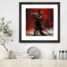Tango Argentino II by Willem Haenraets on GIANT ART - black music - dance