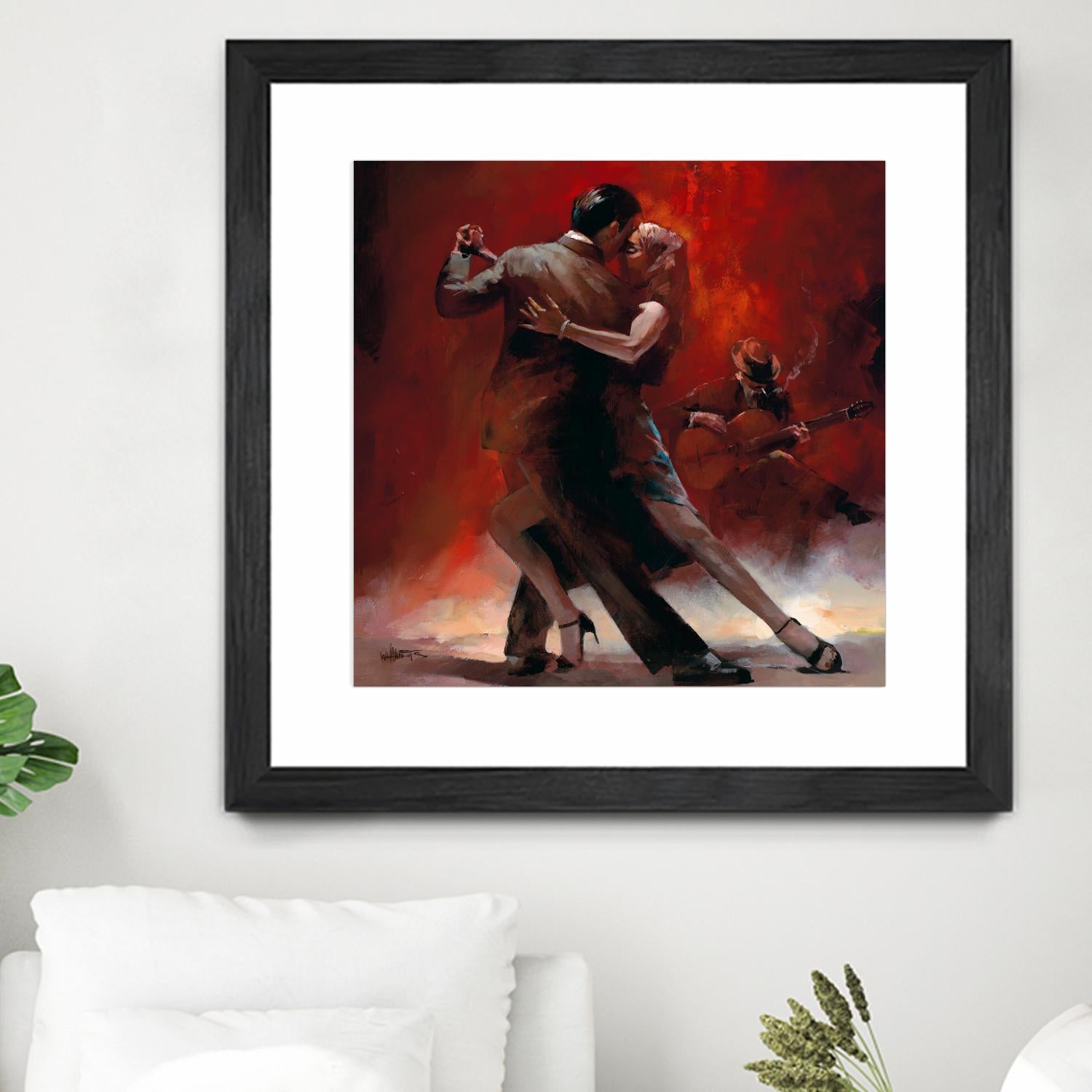 TANGO 銅版画 Tango Argentino II - Art Print by Willem Haenraets | GIANT ART