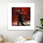 Tango Argentino II by Willem Haenraets on GIANT ART - black music - dance
