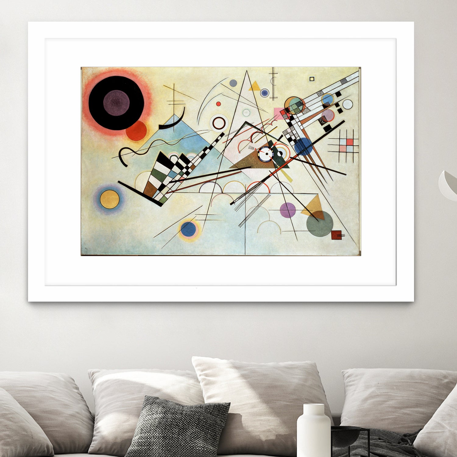 Composition VIII, 1923 by Wassily Kandinsky on GIANT ART