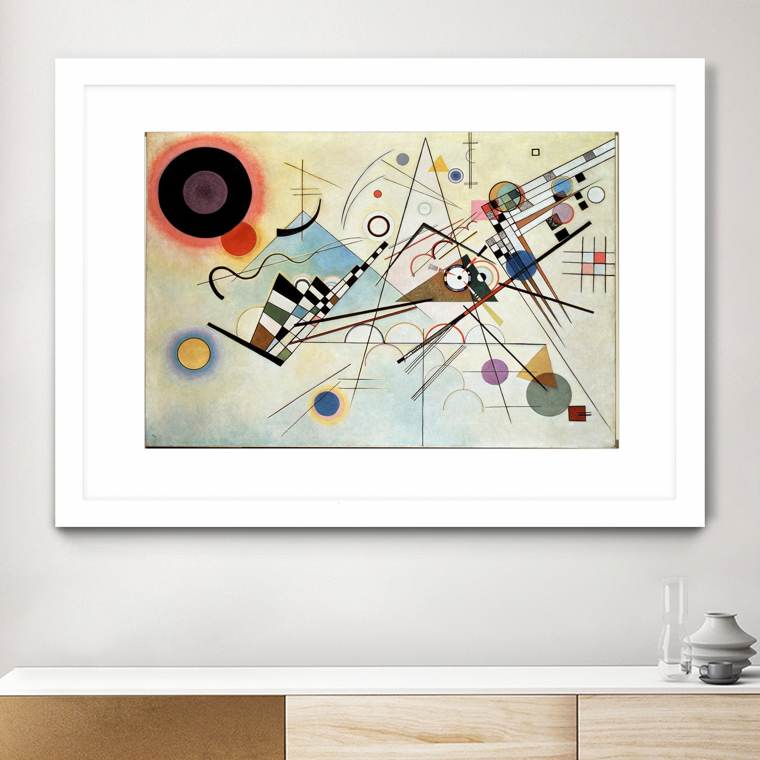 Composition VIII, 1923 by Wassily Kandinsky on GIANT ART