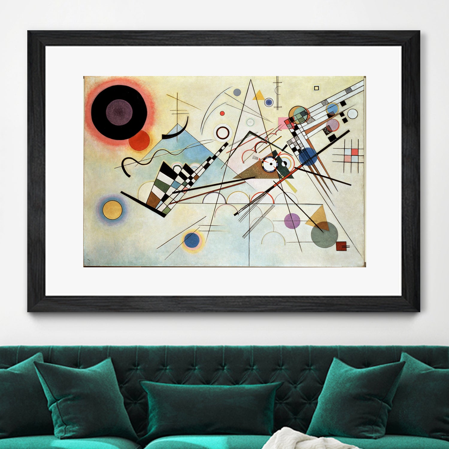 Composition VIII, 1923 by Wassily Kandinsky on GIANT ART