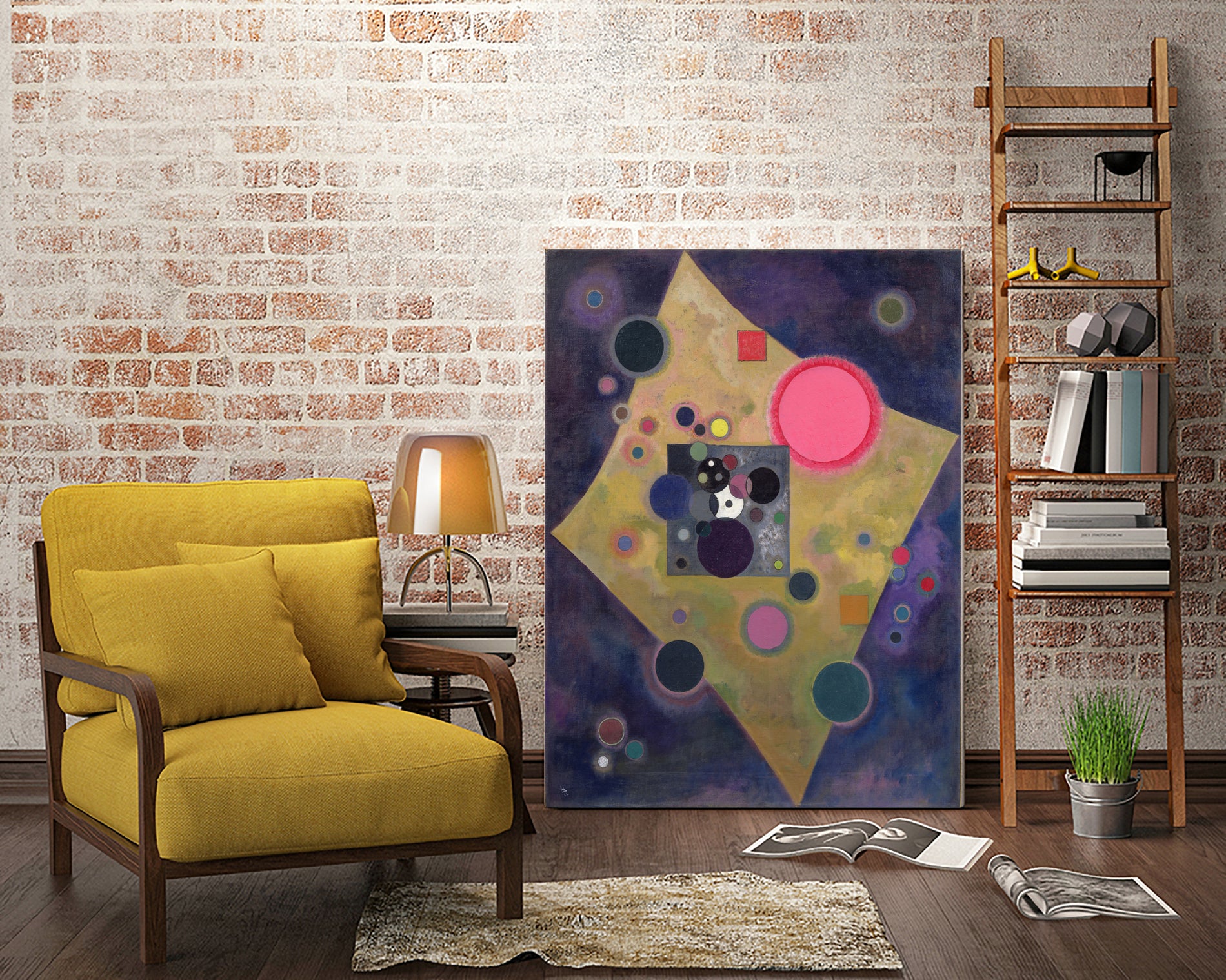 Accent en Rose, 1926 by Wassily Kandinsky on GIANT ART