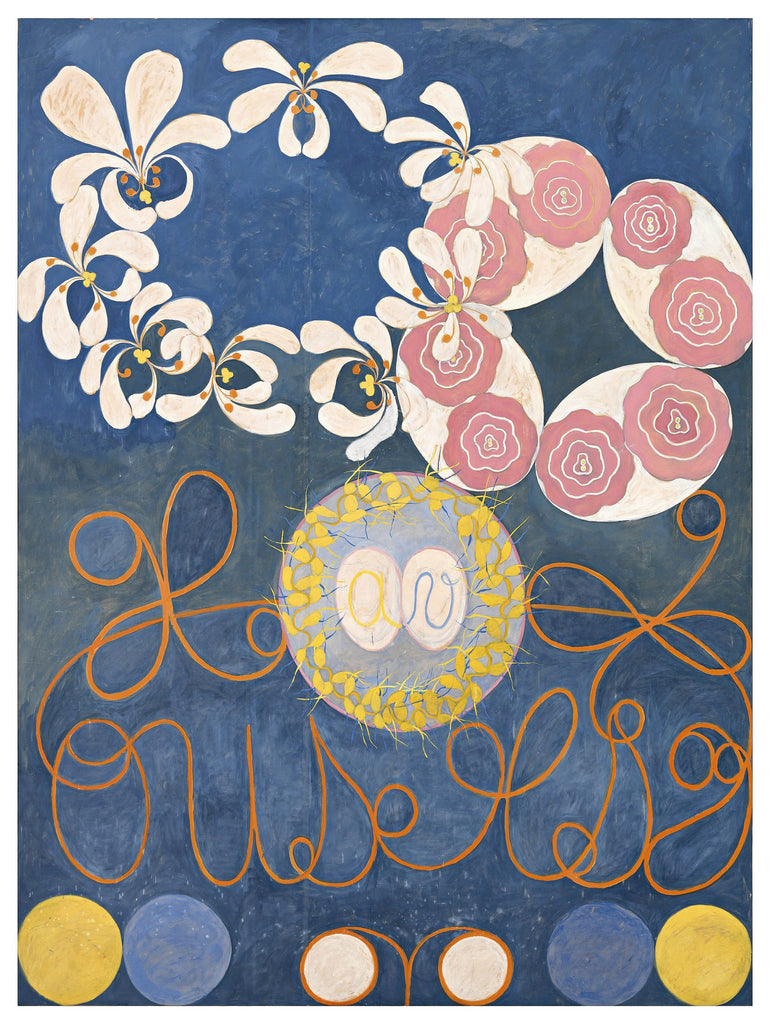 The Ten Largest, Childhood, No.1, Group IV, 1907 by Hilma af Klint on GIANT ART - pink museums