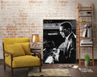 Ray Charles At The Piano by Bridgeman Images  on GIANT ART - black and white photography