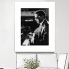 Ray Charles At The Piano by Bridgeman Images  on GIANT ART - black and white photography