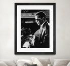 Ray Charles At The Piano by Bridgeman Images  on GIANT ART - black and white photography