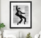 Jailhouse Rock' de RichardThorpe avec Elvis Presley 1957 by Bridgeman Images on GIANT ART - black and white photography 