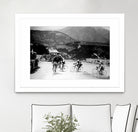 Tour de France 1928, 13th leg Nice/Grenoble (Alps) on july 4 by Bridgeman Images on GIANT ART - black and white photography
