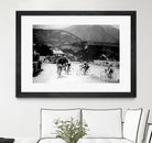 Tour de France 1928, 13th leg Nice/Grenoble (Alps) on july 4 by Bridgeman Images on GIANT ART - black and white photography