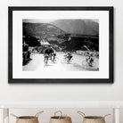 Tour de France 1928, 13th leg Nice/Grenoble (Alps) on july 4 by Bridgeman Images on GIANT ART - black and white photography