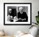 Andy Warhol in London, November 12th, 1975  by Bridgeman Images on GIANT ART - black and white photography