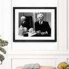 Andy Warhol in London, November 12th, 1975  by Bridgeman Images on GIANT ART - black and white photography