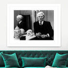 Andy Warhol in London, November 12th, 1975  by Bridgeman Images on GIANT ART - black and white photography