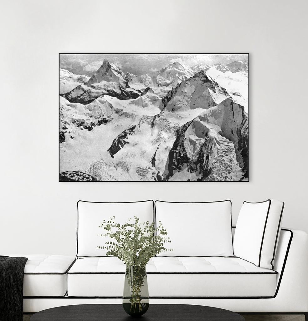 Mount Cervin, c.1900  by Bridgeman Images  on GIANT ART - black and white photogrpahy