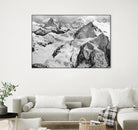 Mount Cervin, c.1900  by Bridgeman Images  on GIANT ART - black and white photogrpahy