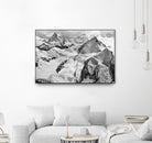 Mount Cervin, c.1900  by Bridgeman Images  on GIANT ART - black and white photogrpahy