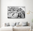 Mount Cervin, c.1900  by Bridgeman Images  on GIANT ART - black and white photogrpahy