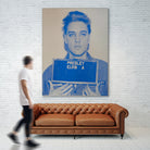 Elvis I, 2017  by Studwell, David on GIANT ART - blue photography