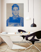 Elvis I, 2017  by Studwell, David on GIANT ART - blue photography
