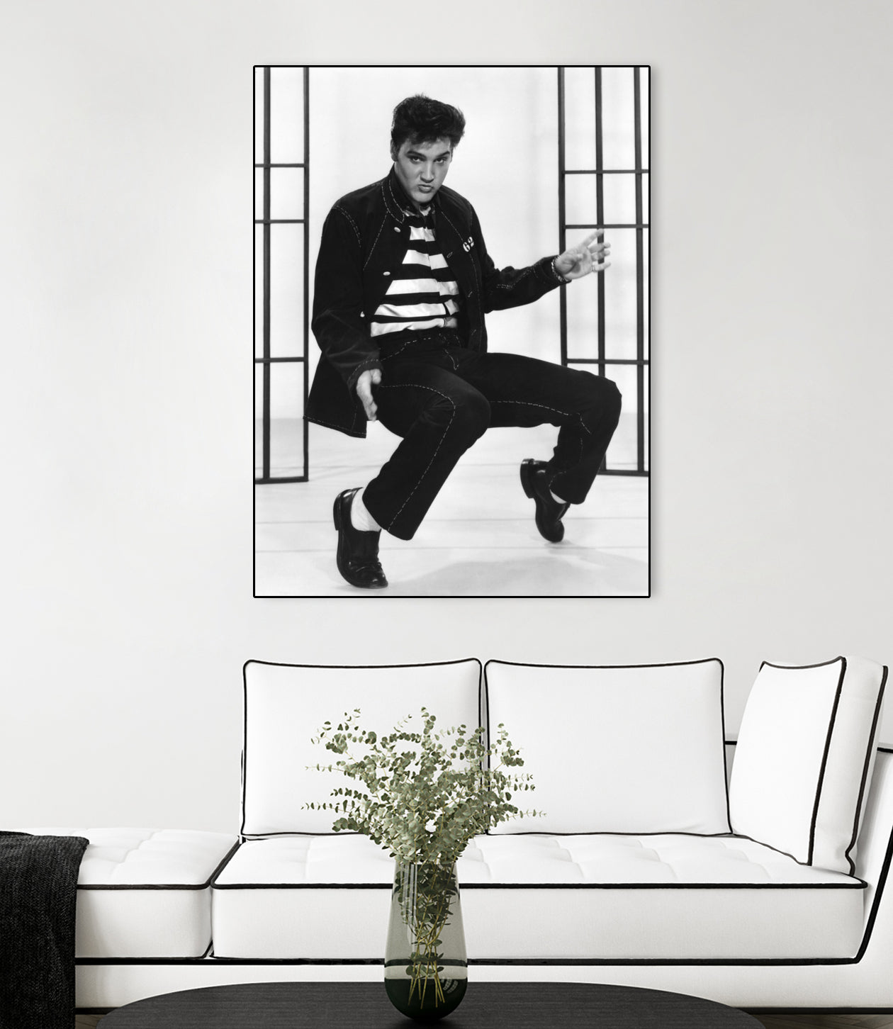 Elvis Presley by  Bridgeman Images on GIANT ART - black and white  photography